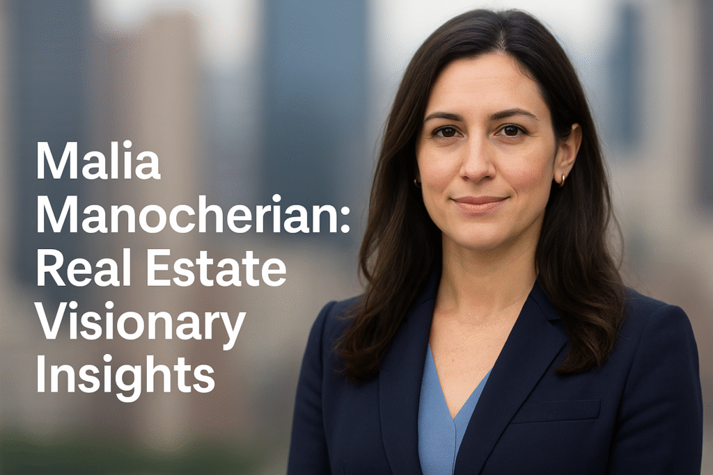 Malia Manocherian, real estate developer in NYC
