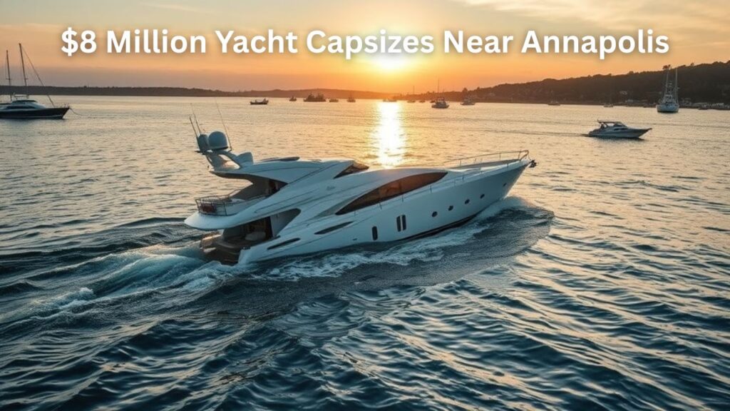 $8 Million Yacht Capsizes Near Annapolis