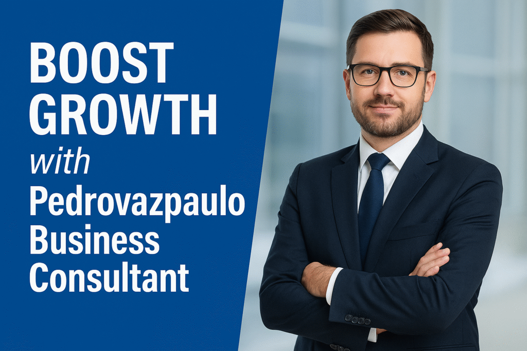 Pedrovazpaulo Business Consultant promotional visual
